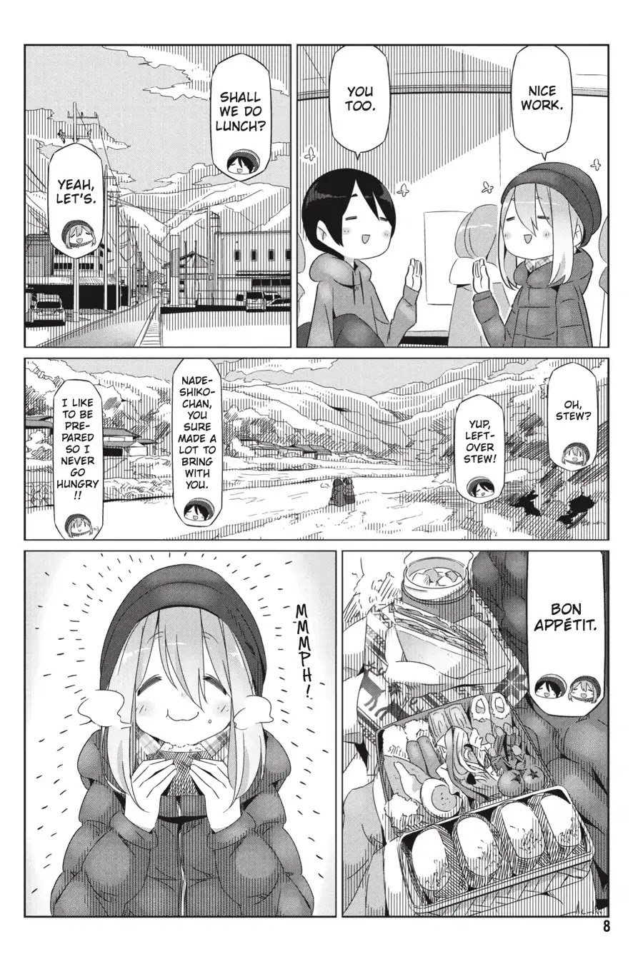 Yurucamp Chapter 24 - Page 9