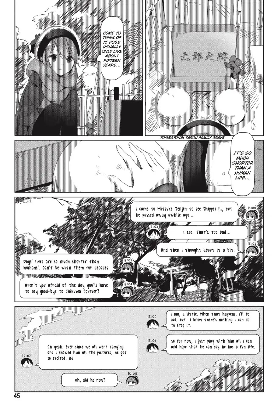 Yurucamp Chapter 25 - Page 12