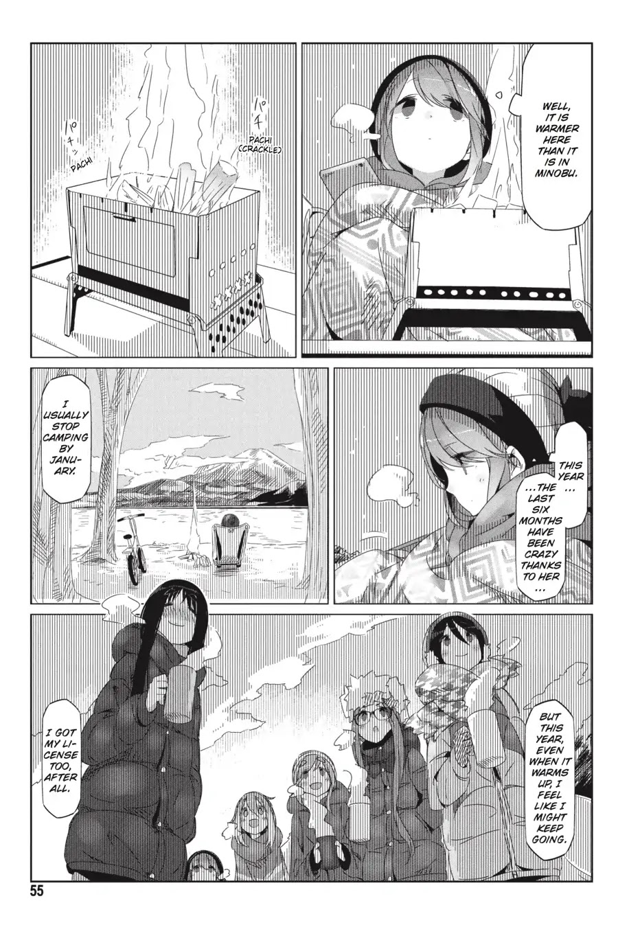 Yurucamp Chapter 25 - Page 22