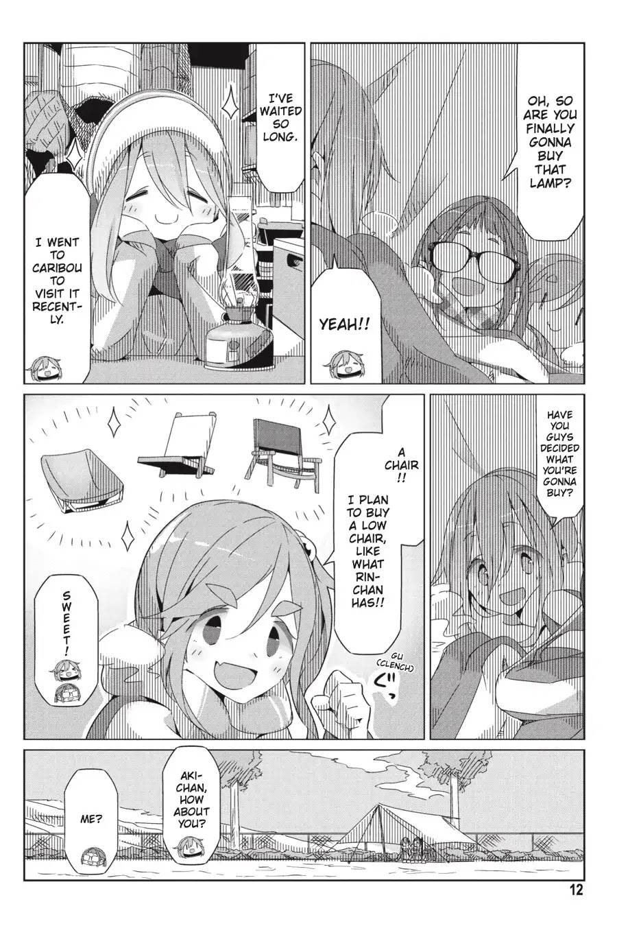 Yurucamp Chapter 29 - Page 13