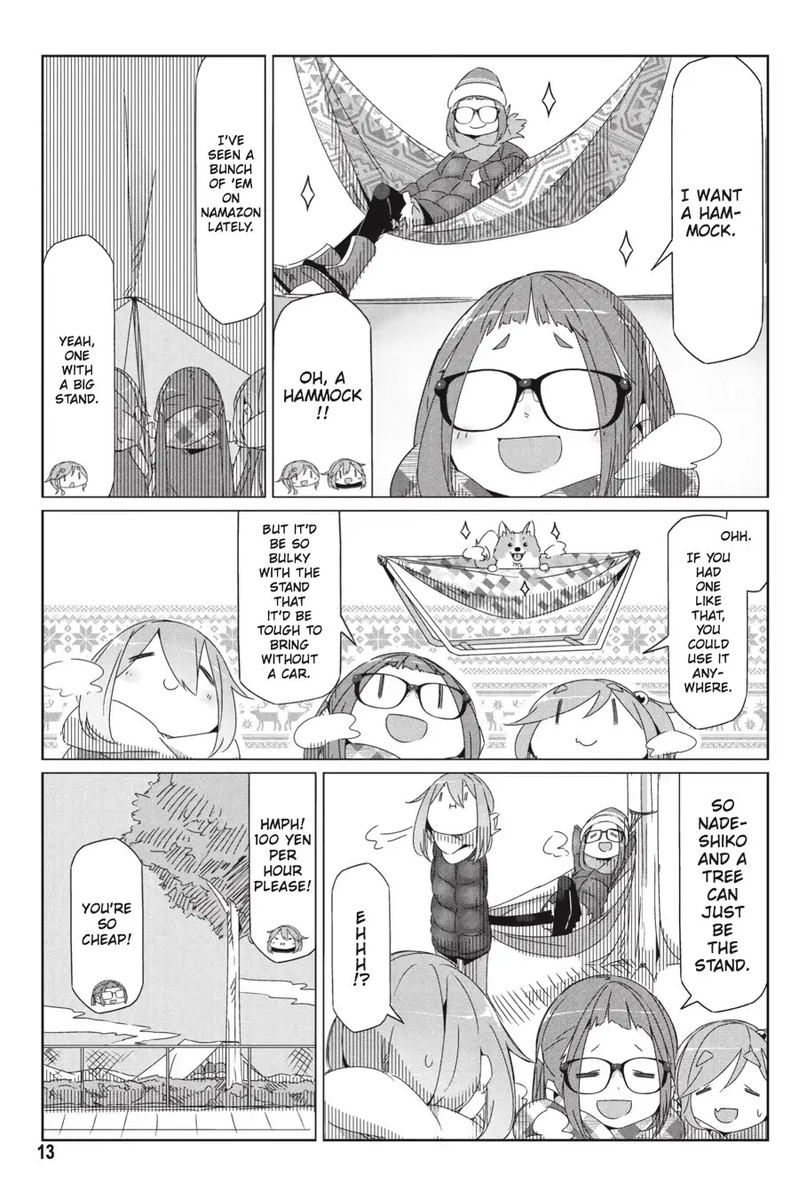 Yurucamp Chapter 29 - Page 14