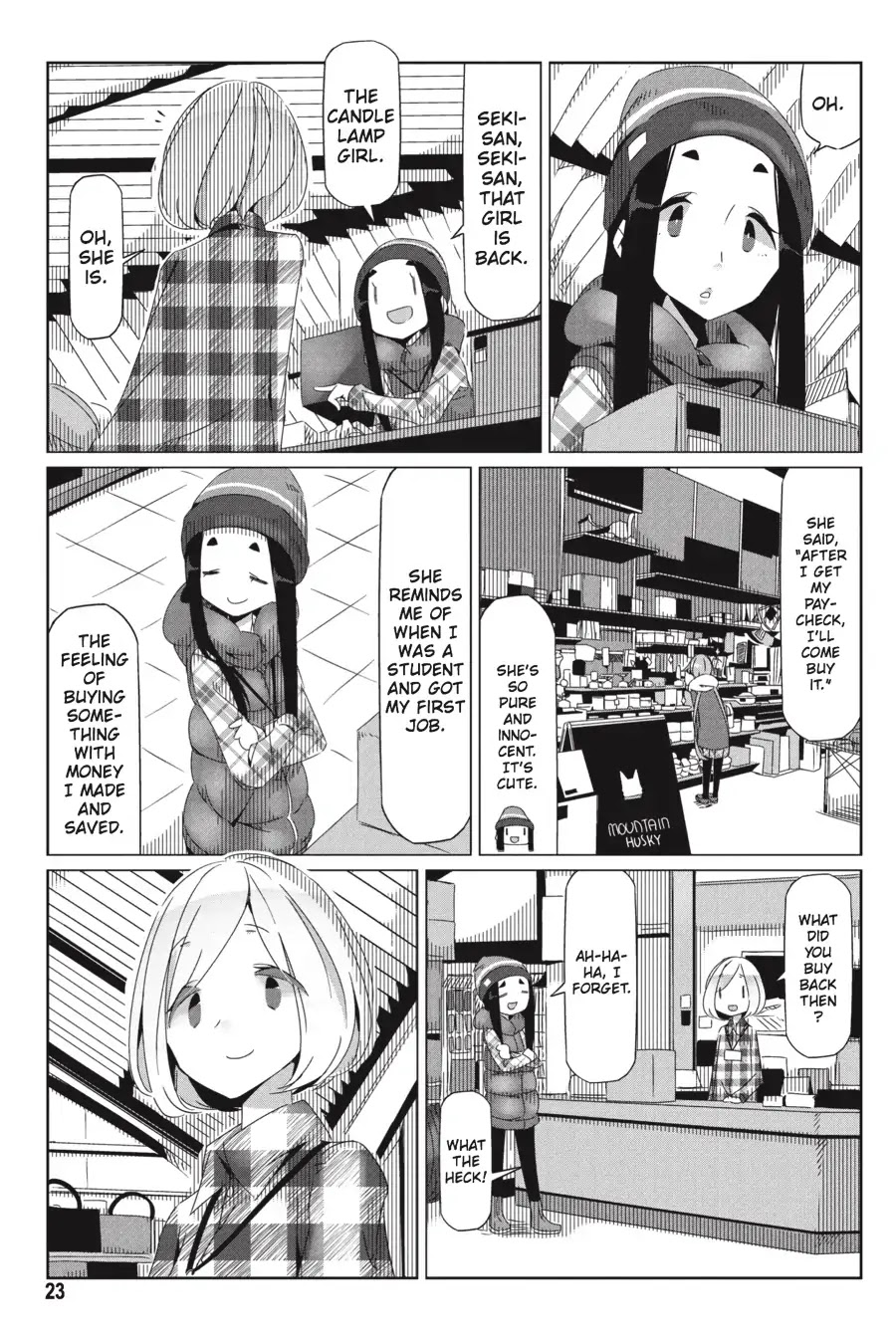 Yurucamp Chapter 29 - Page 24