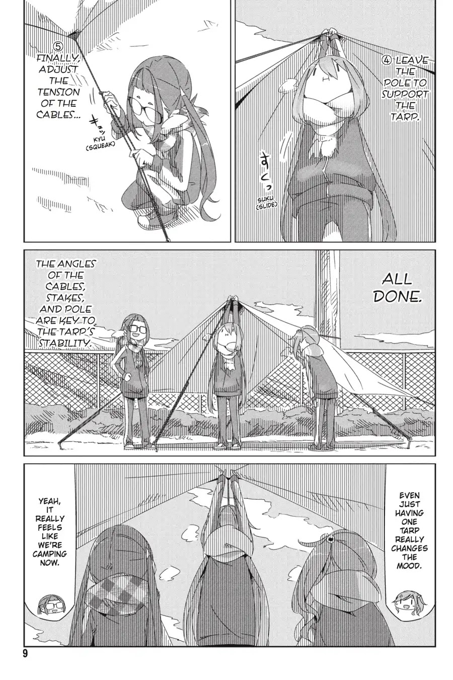 Yurucamp Chapter 29 - Page 10