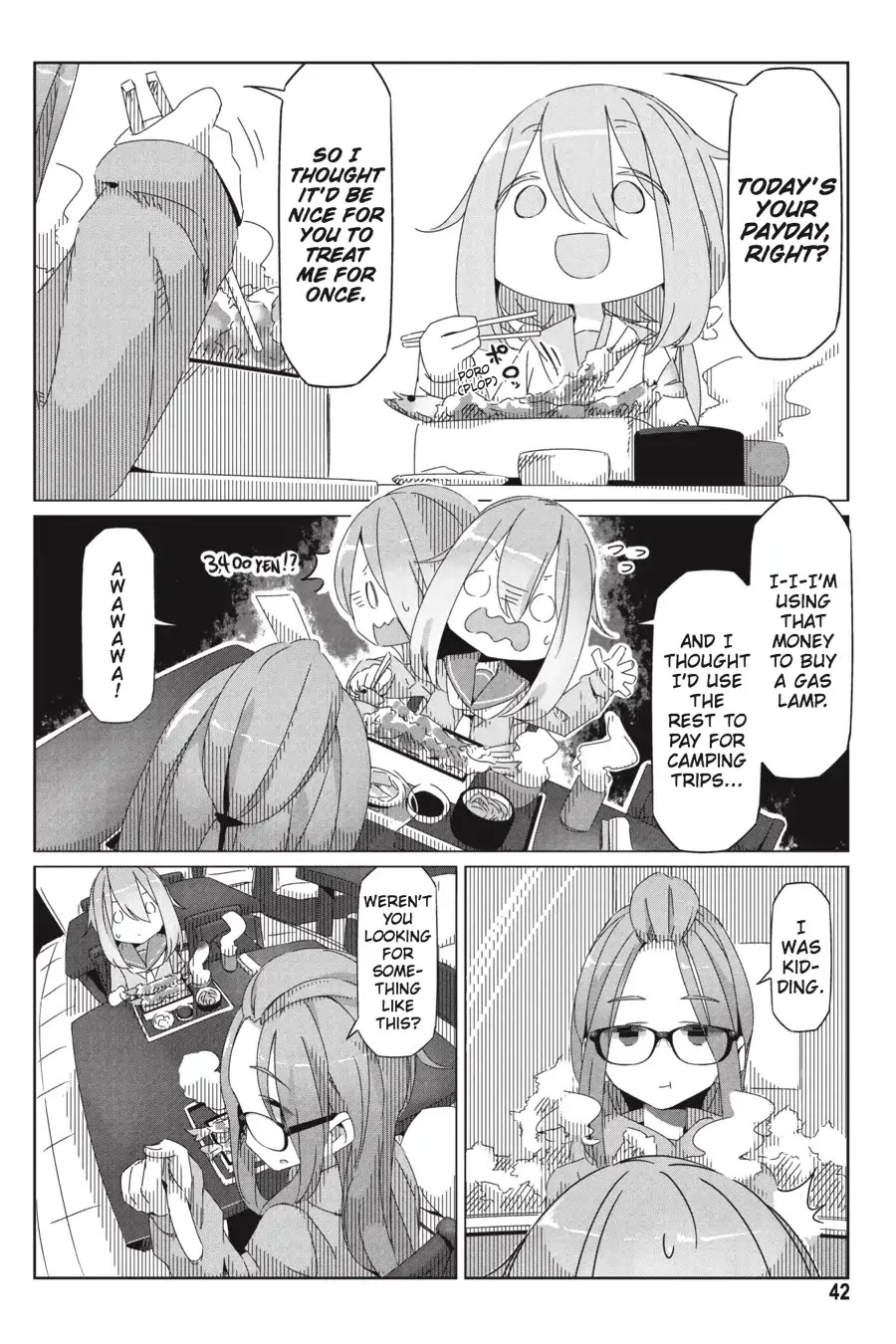 Yurucamp Chapter 30 - Page 14