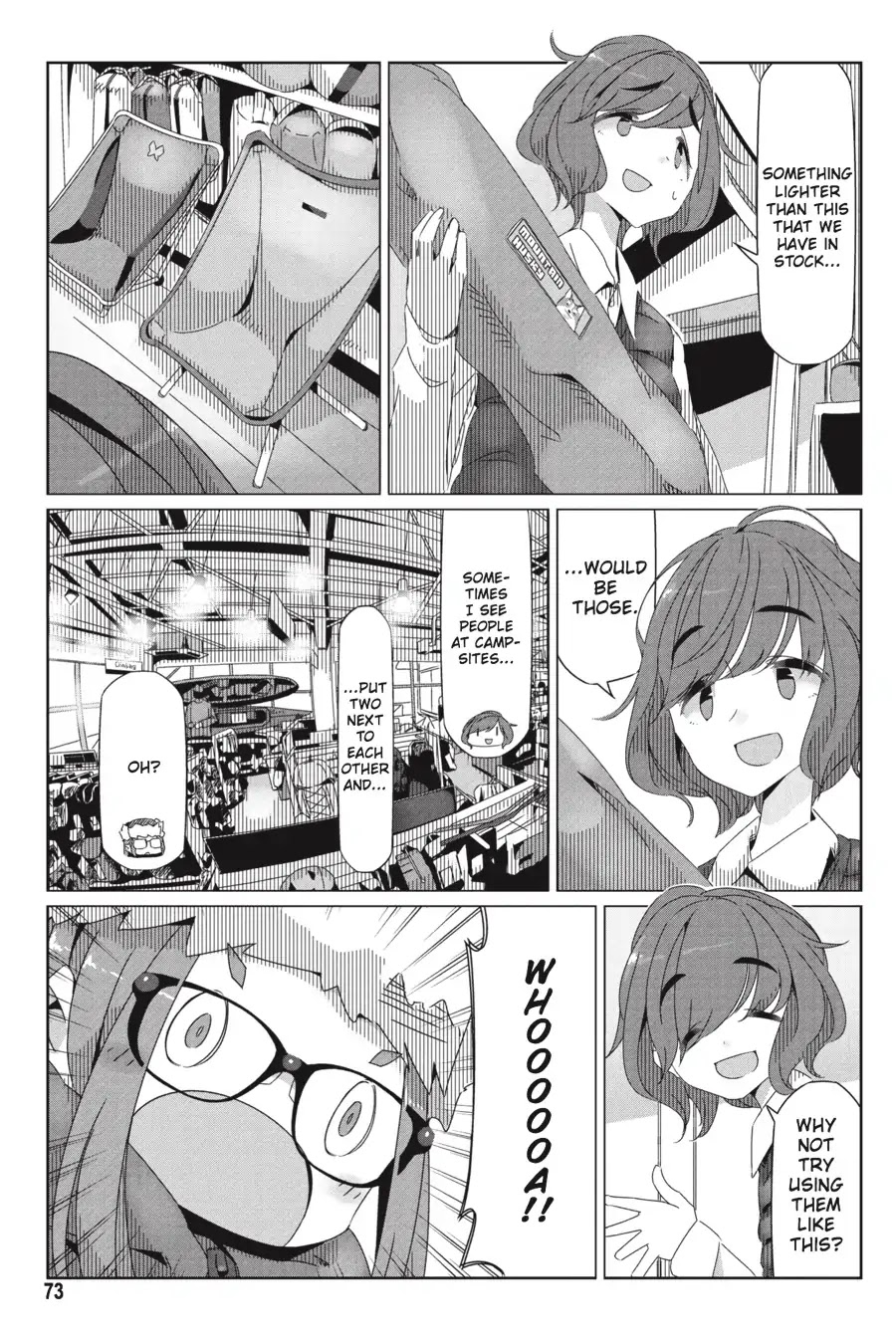 Yurucamp Chapter 31 - Page 19