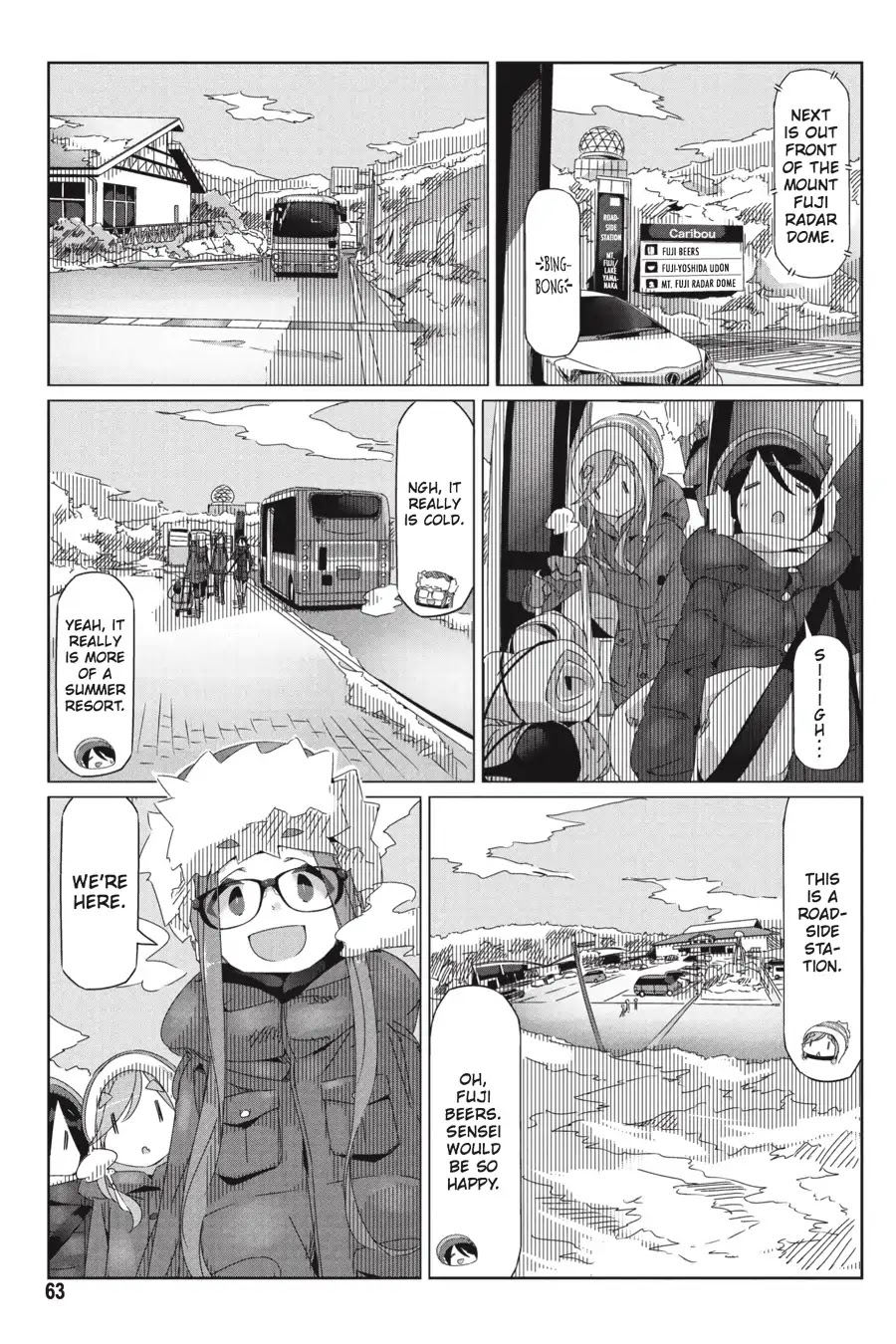 Yurucamp Chapter 31 - Page 9