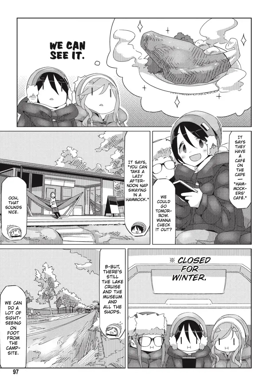 Yurucamp Chapter 32 - Page 17
