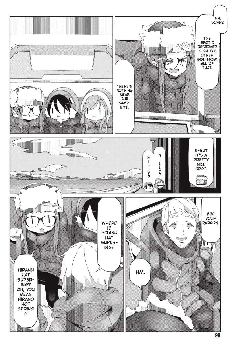 Yurucamp Chapter 32 - Page 18