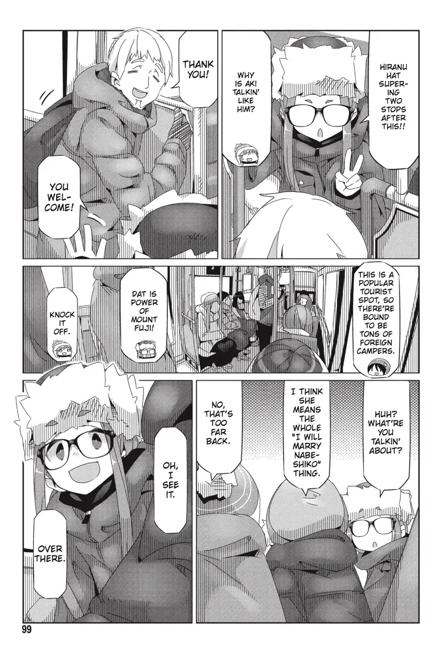 Yurucamp Chapter 32 - Page 19