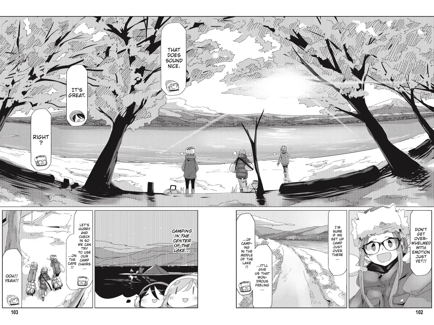 Yurucamp Chapter 32 - Page 22