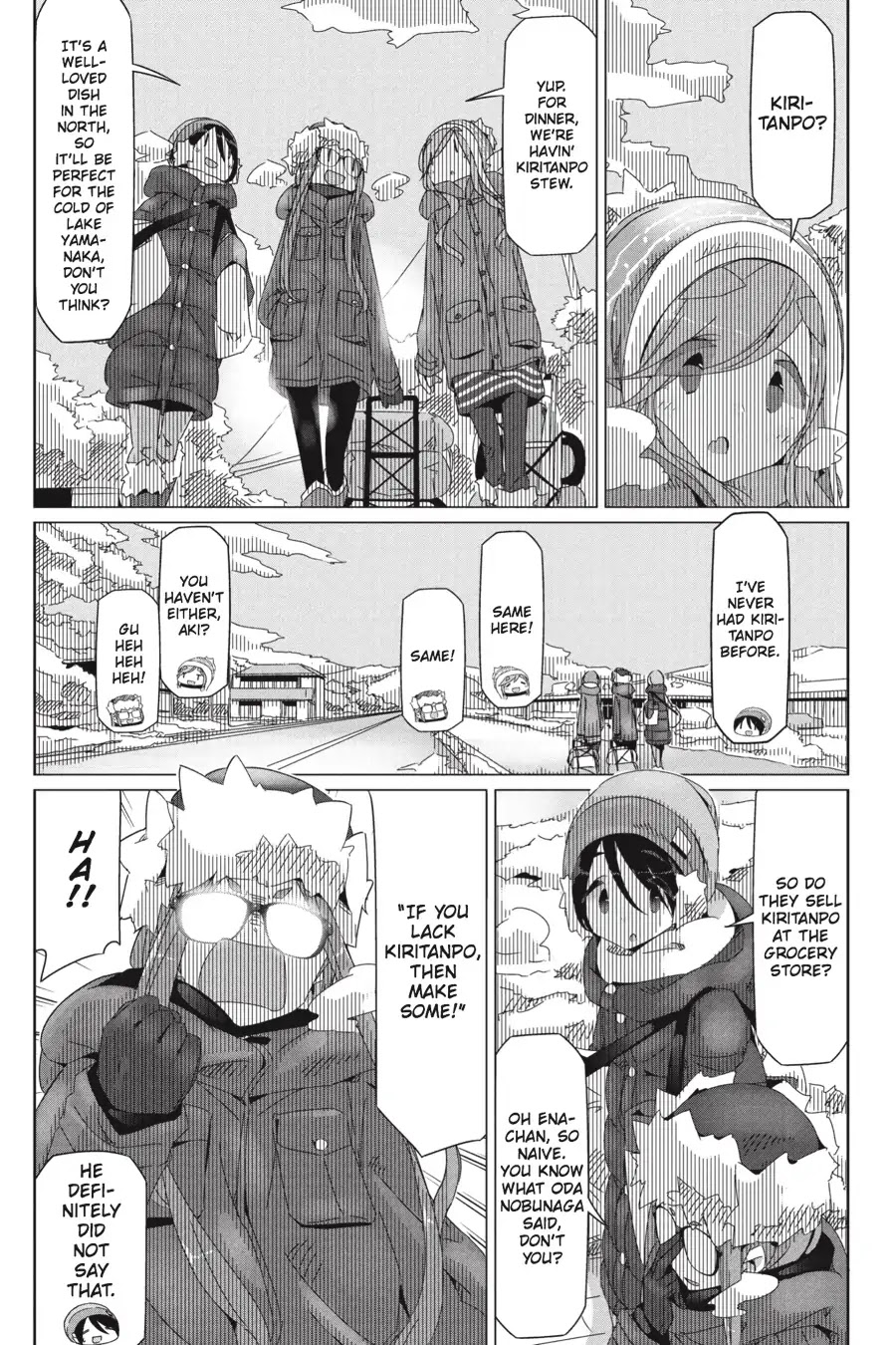 Yurucamp Chapter 32 - Page 8