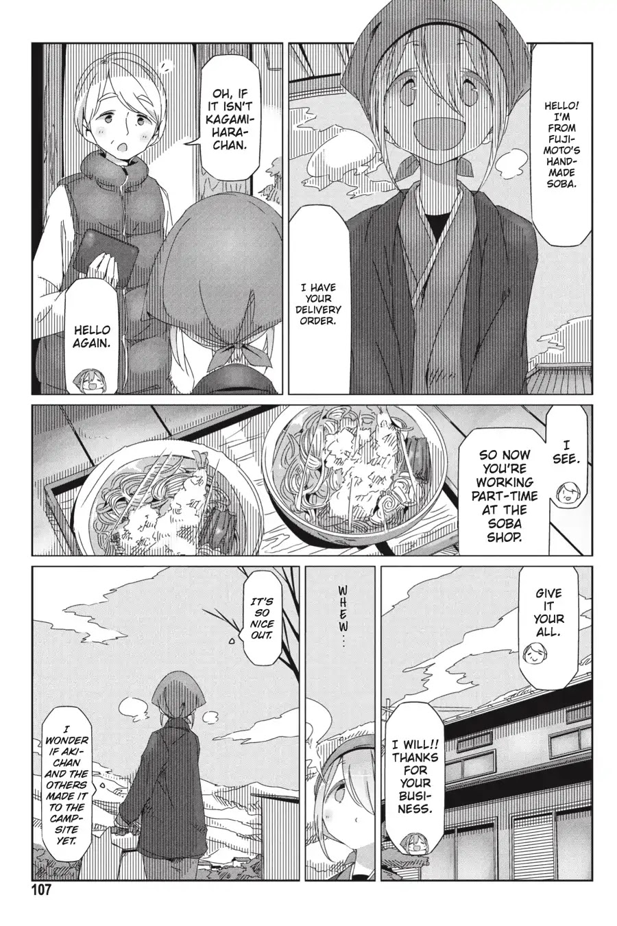 Yurucamp Chapter 33 - Page 1