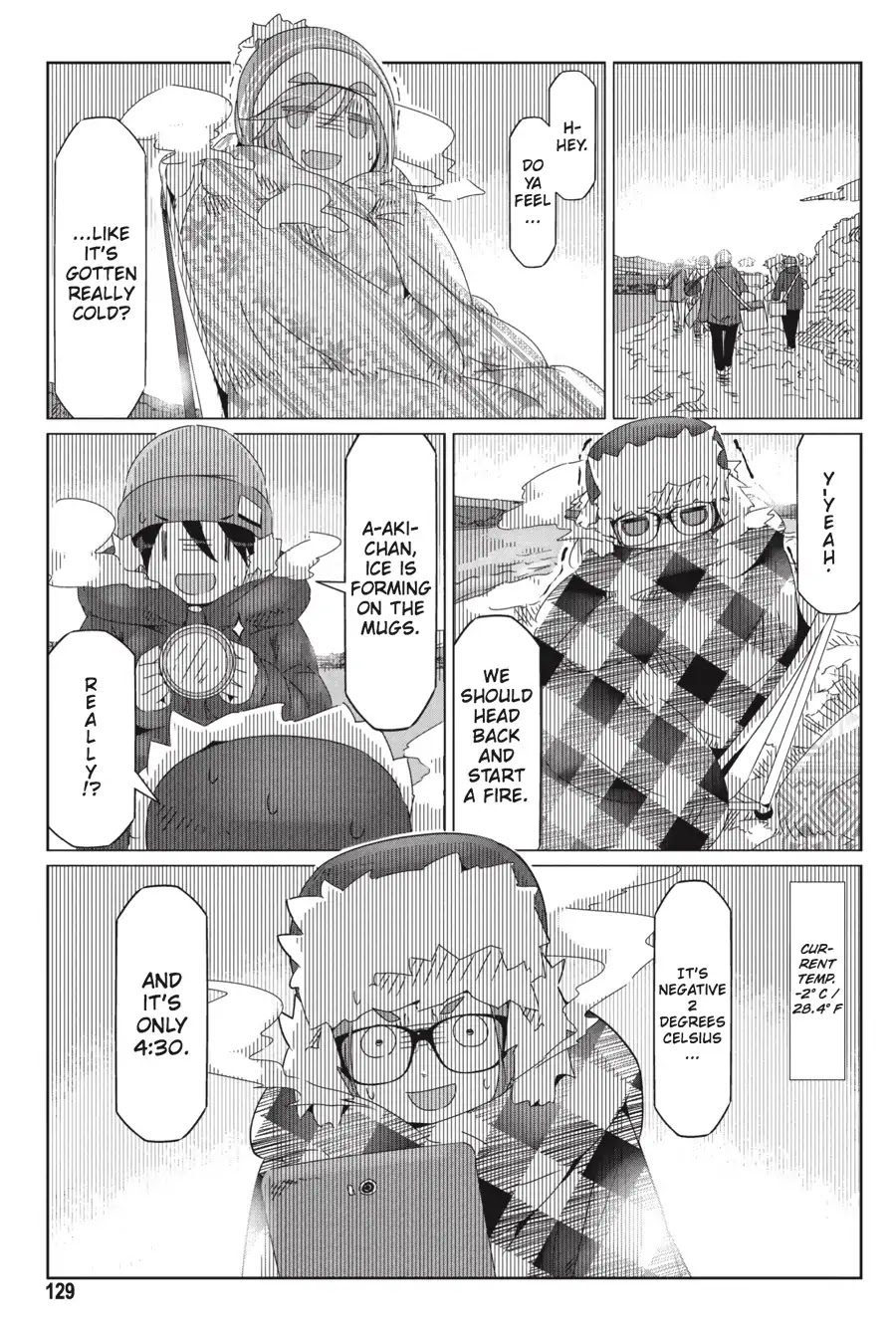 Yurucamp Chapter 33 - Page 23