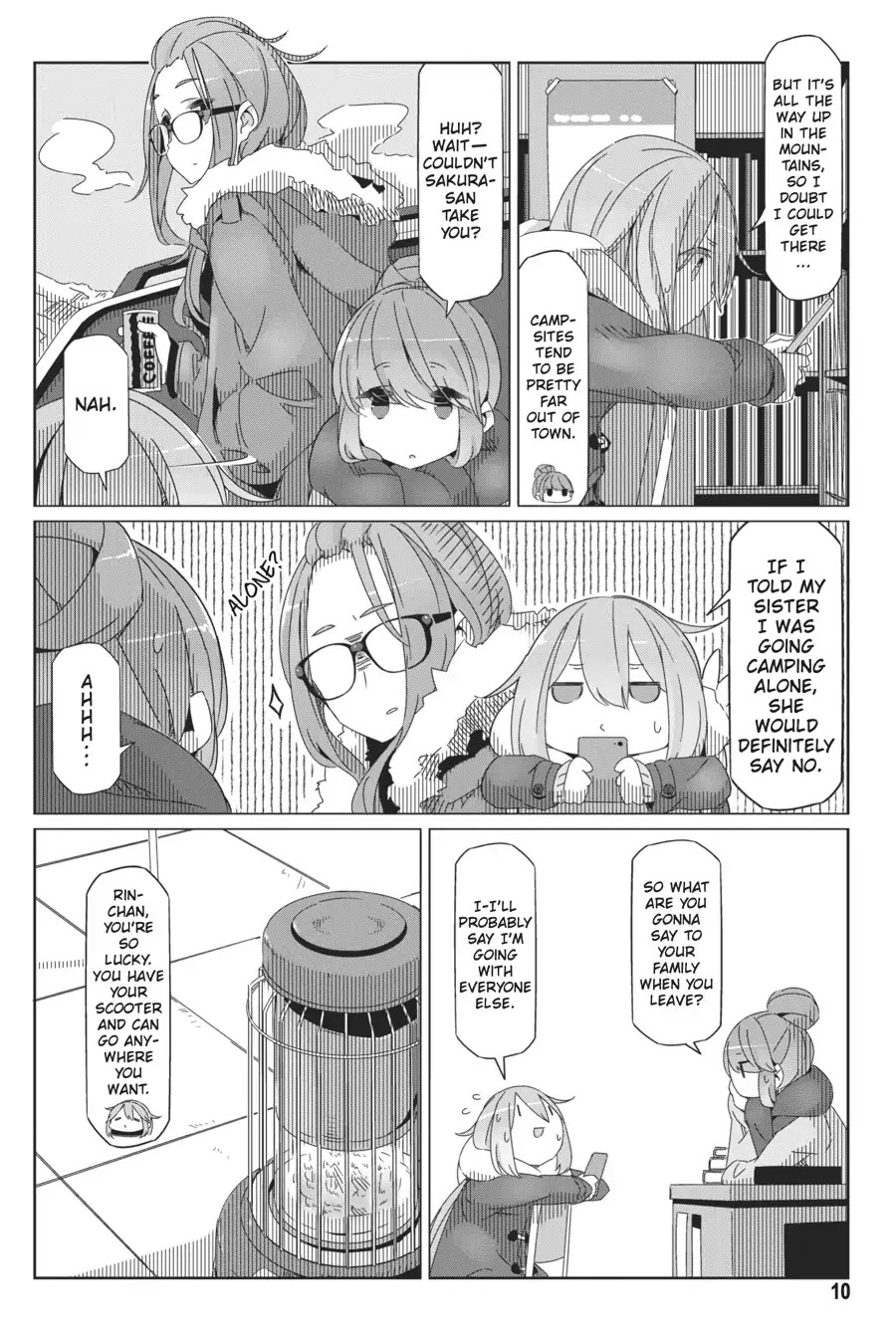 Yurucamp Chapter 35 - Page 11