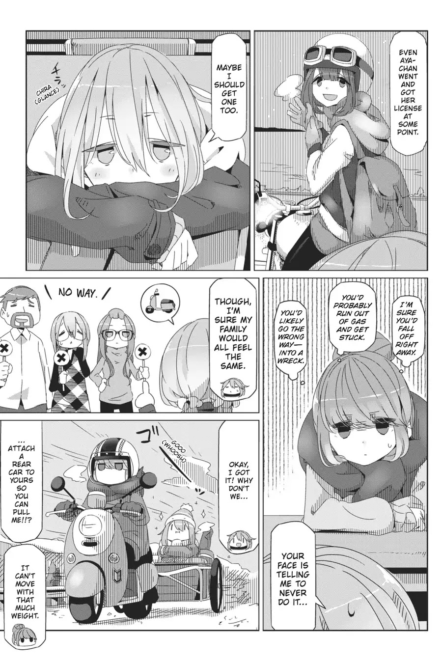 Yurucamp Chapter 35 - Page 12