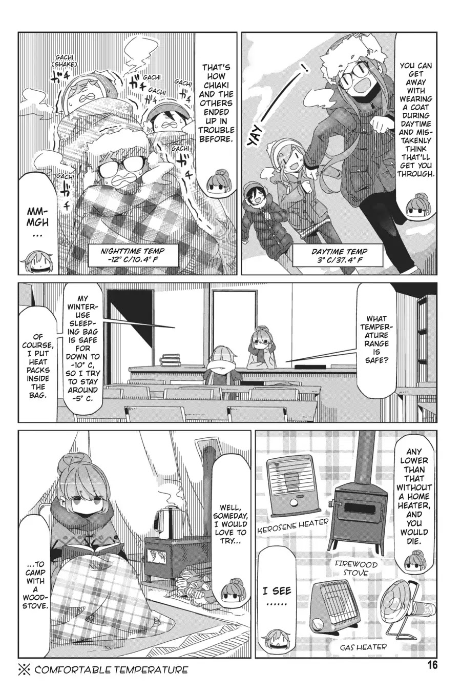 Yurucamp Chapter 35 - Page 17