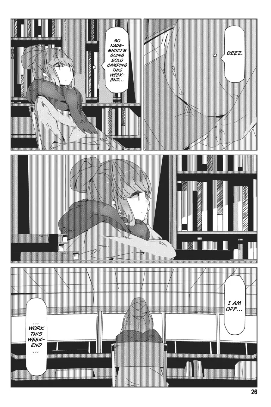 Yurucamp Chapter 35 - Page 27