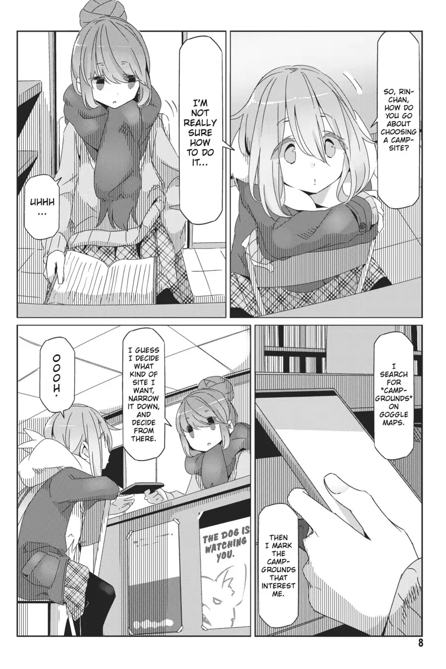 Yurucamp Chapter 35 - Page 9