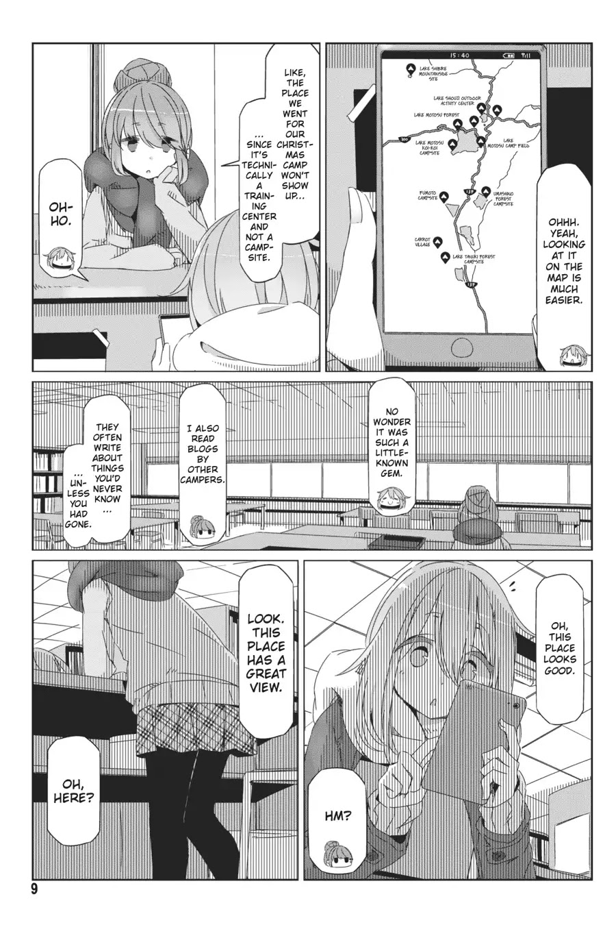 Yurucamp Chapter 35 - Page 10