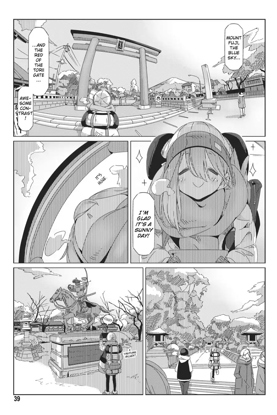 Yurucamp Chapter 36 - Page 11