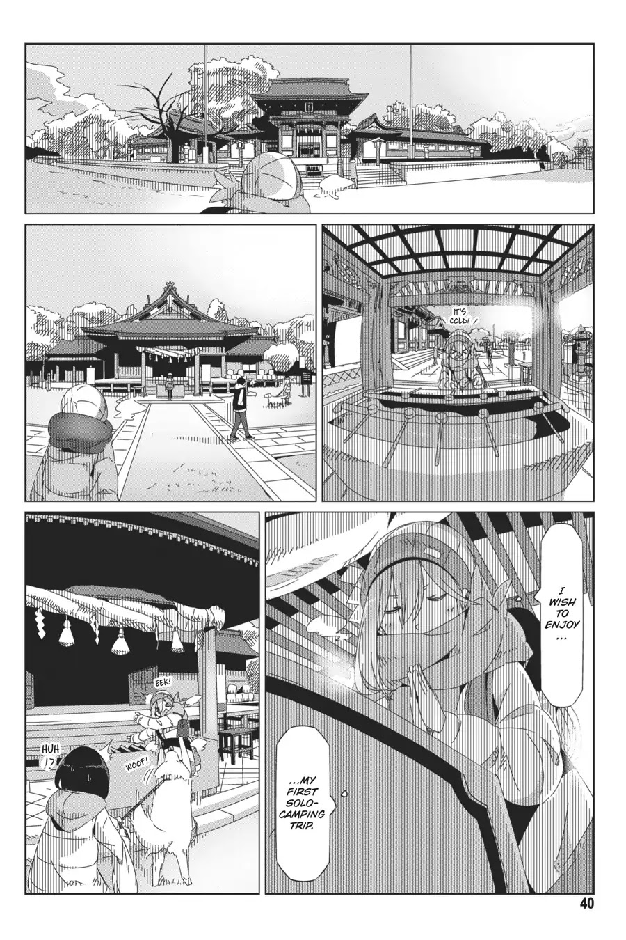 Yurucamp Chapter 36 - Page 12