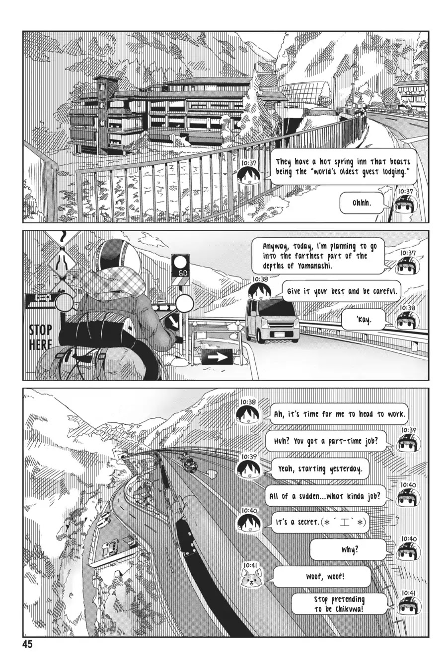 Yurucamp Chapter 36 - Page 17