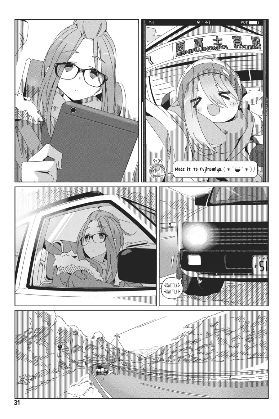 Yurucamp Chapter 36 - Page 3