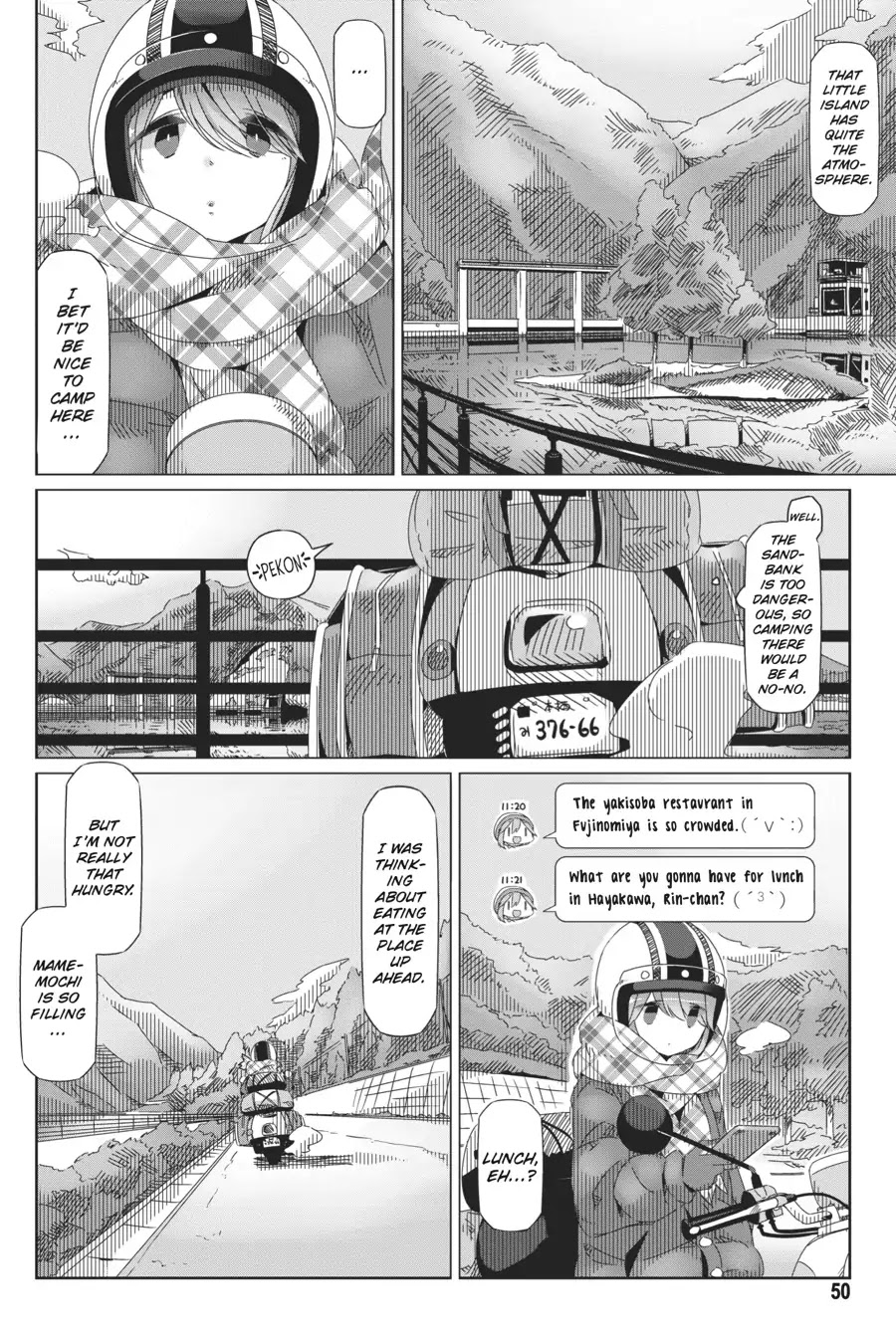 Yurucamp Chapter 36 - Page 22