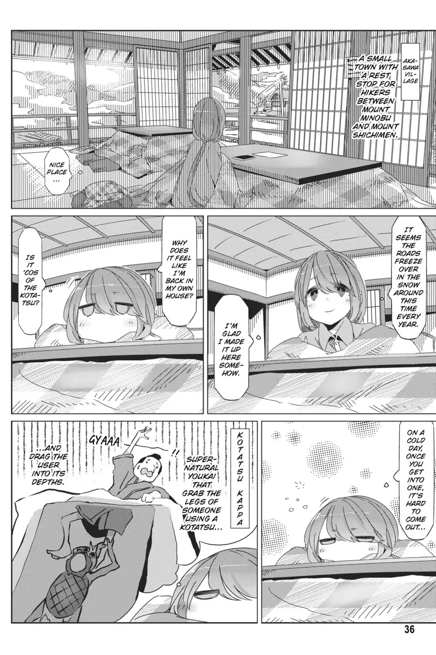 Yurucamp Chapter 36 - Page 8