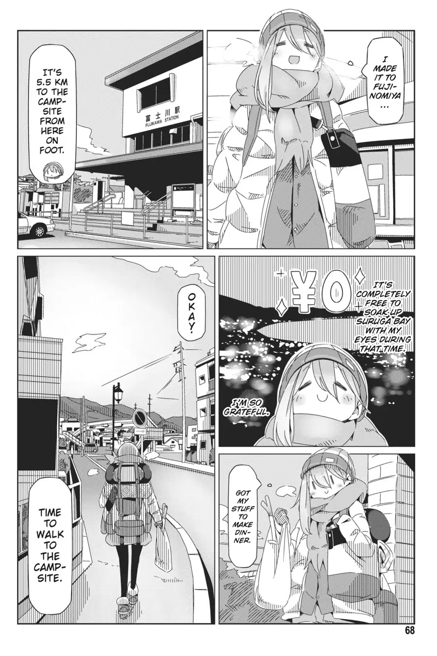 Yurucamp Chapter 37 - Page 14