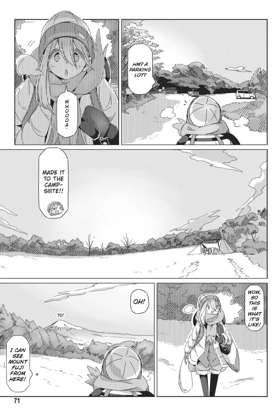 Yurucamp Chapter 37 - Page 17