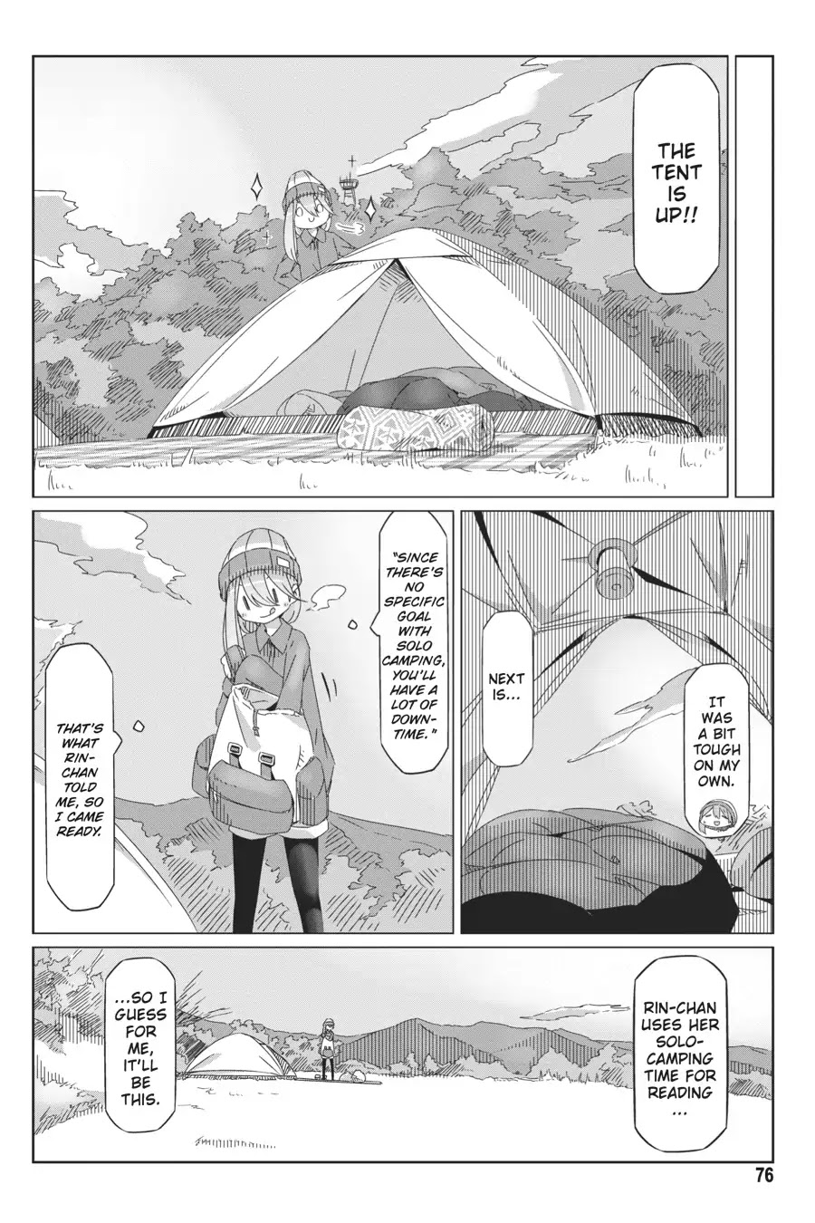 Yurucamp Chapter 37 - Page 21