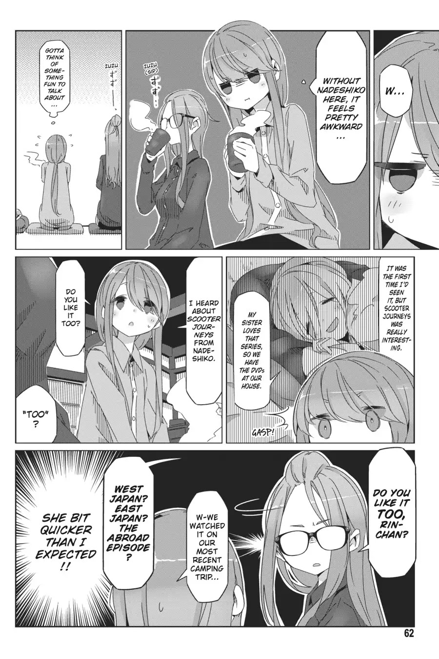 Yurucamp Chapter 37 - Page 8