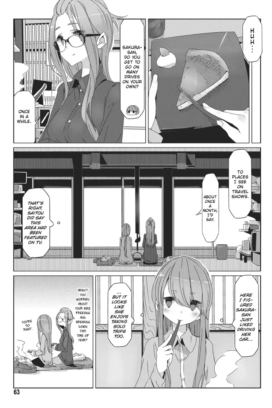 Yurucamp Chapter 37 - Page 9