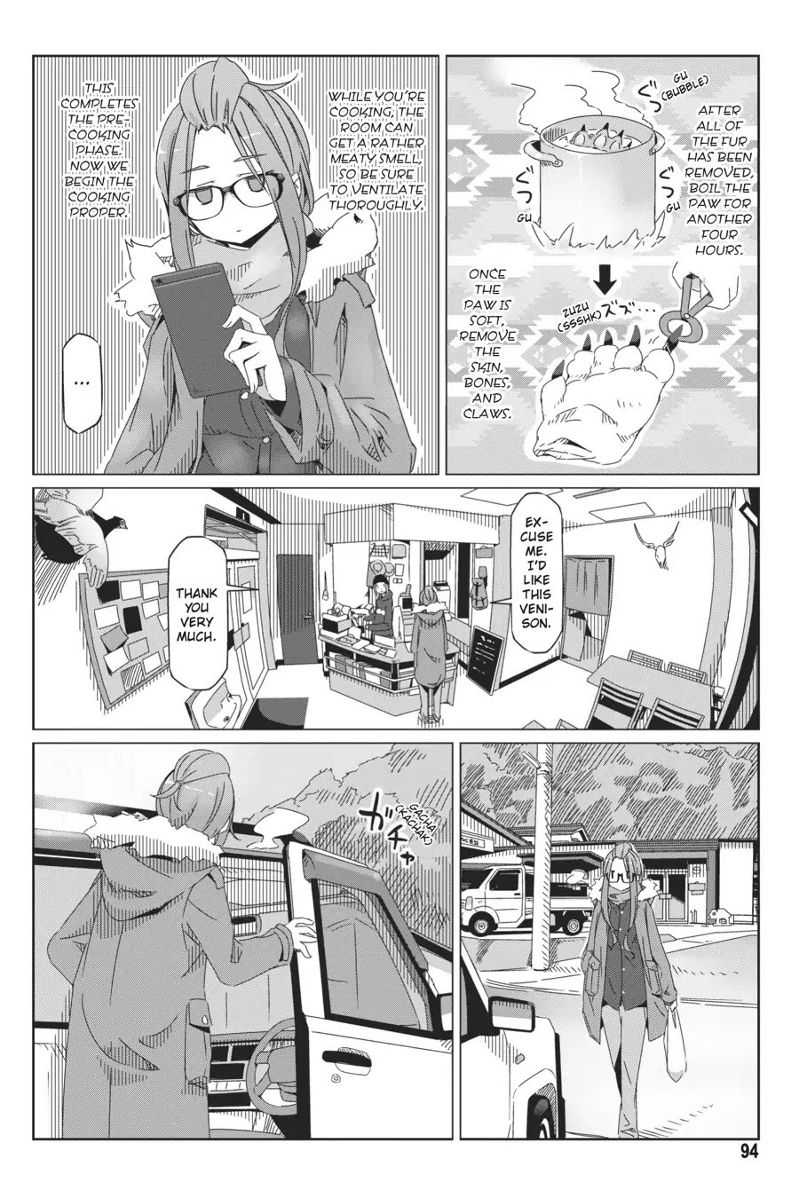 Yurucamp Chapter 38 - Page 14