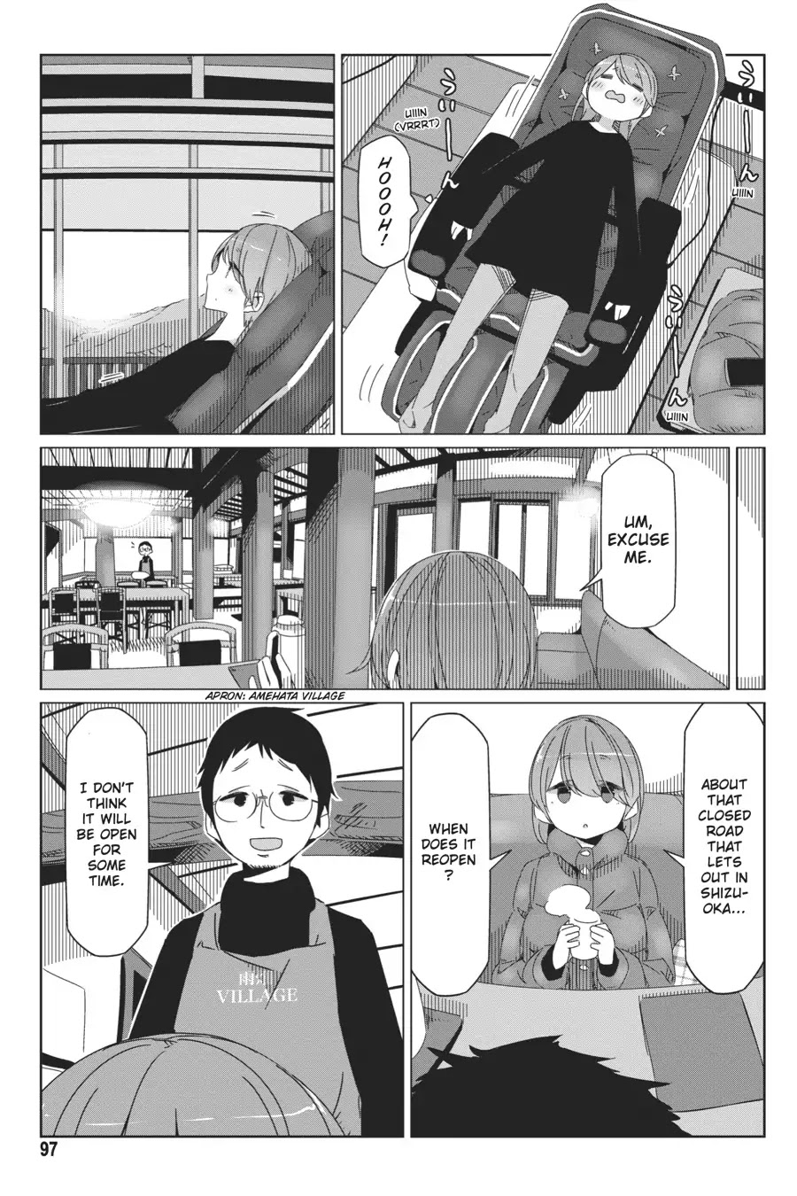 Yurucamp Chapter 38 - Page 17