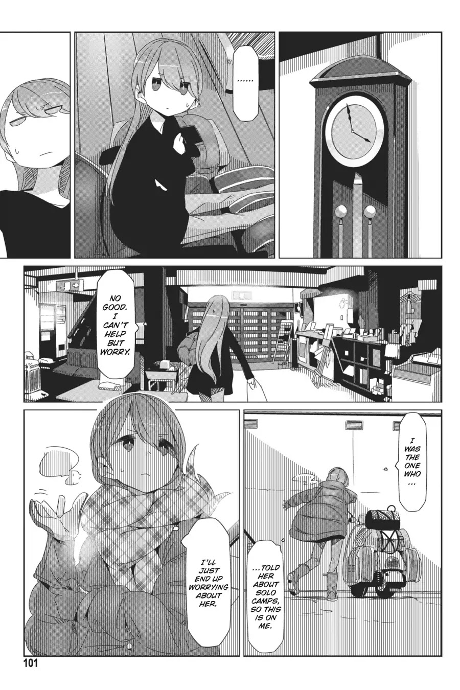 Yurucamp Chapter 38 - Page 21