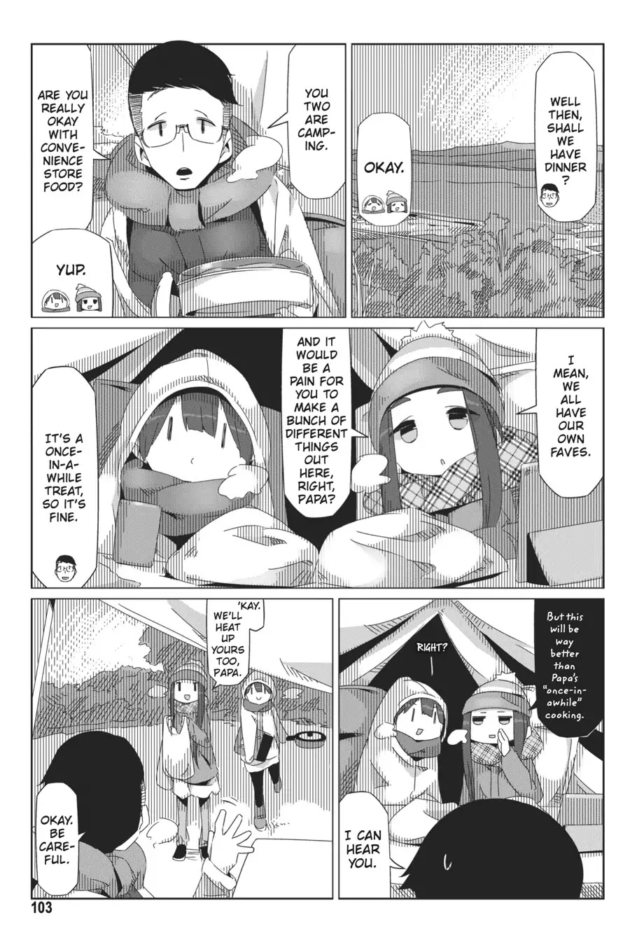 Yurucamp Chapter 38 - Page 23