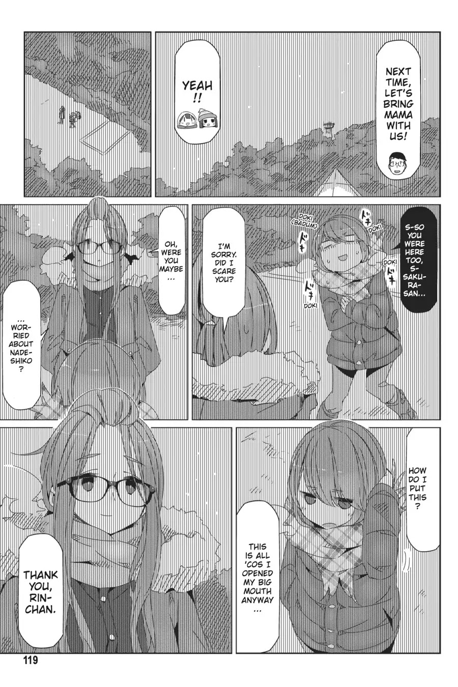 Yurucamp Chapter 39 - Page 13