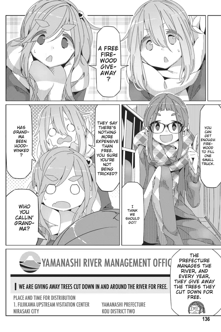 Yurucamp Chapter 40 - Page 4