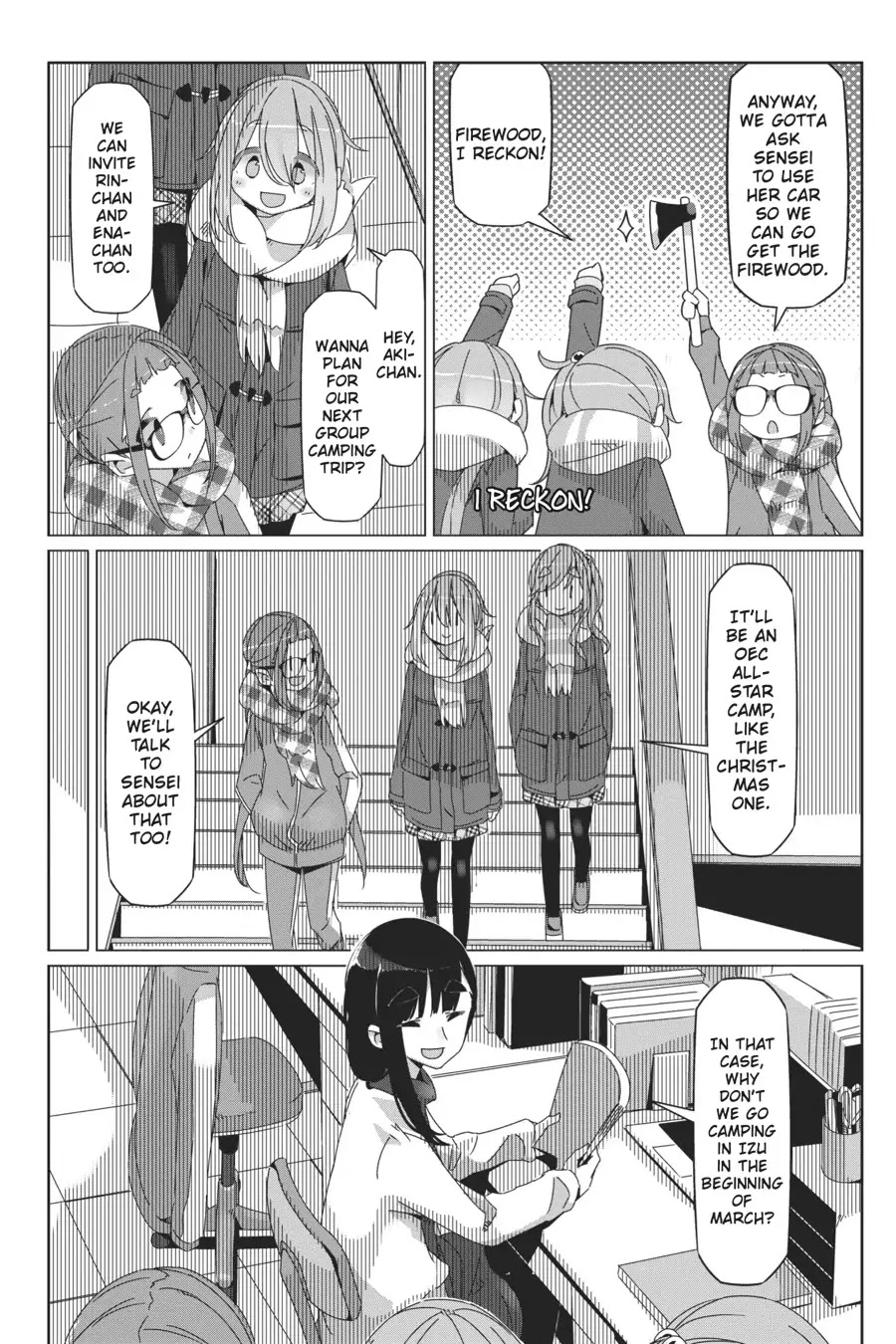 Yurucamp Chapter 40 - Page 7