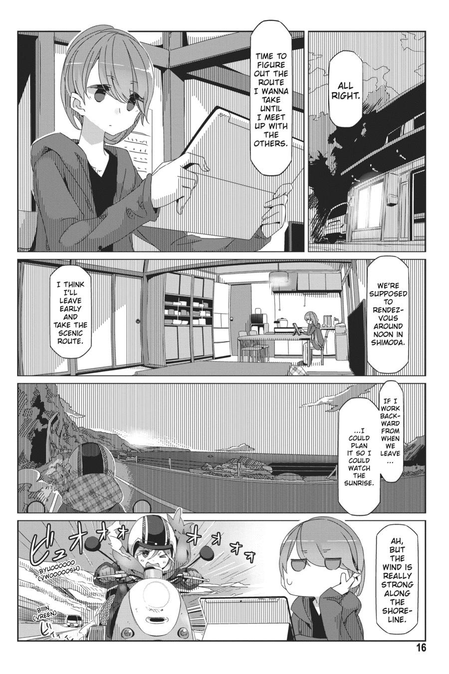Yurucamp Chapter 41 - Page 17
