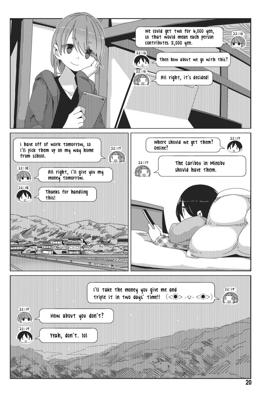 Yurucamp Chapter 41 - Page 21