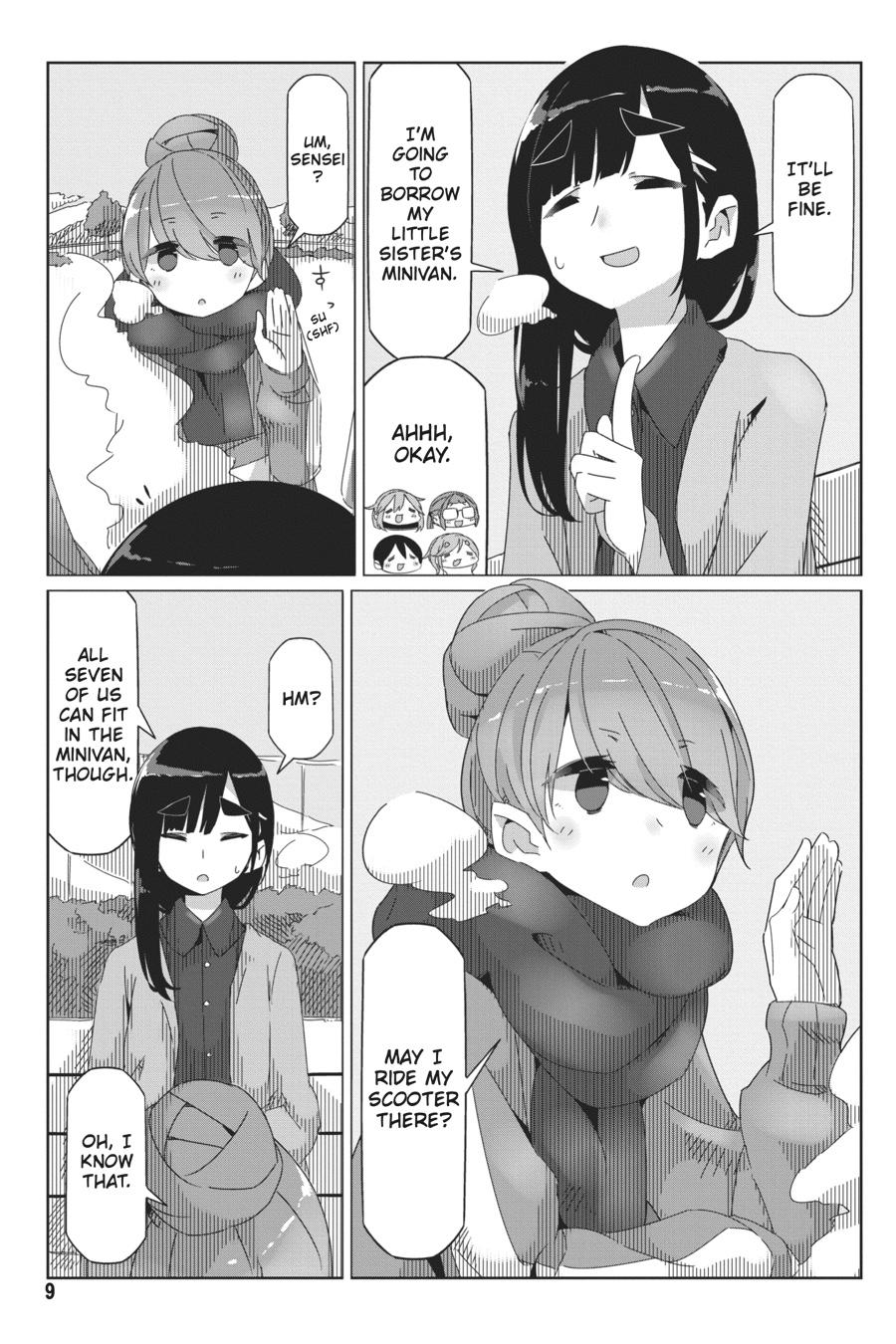 Yurucamp Chapter 41 - Page 10