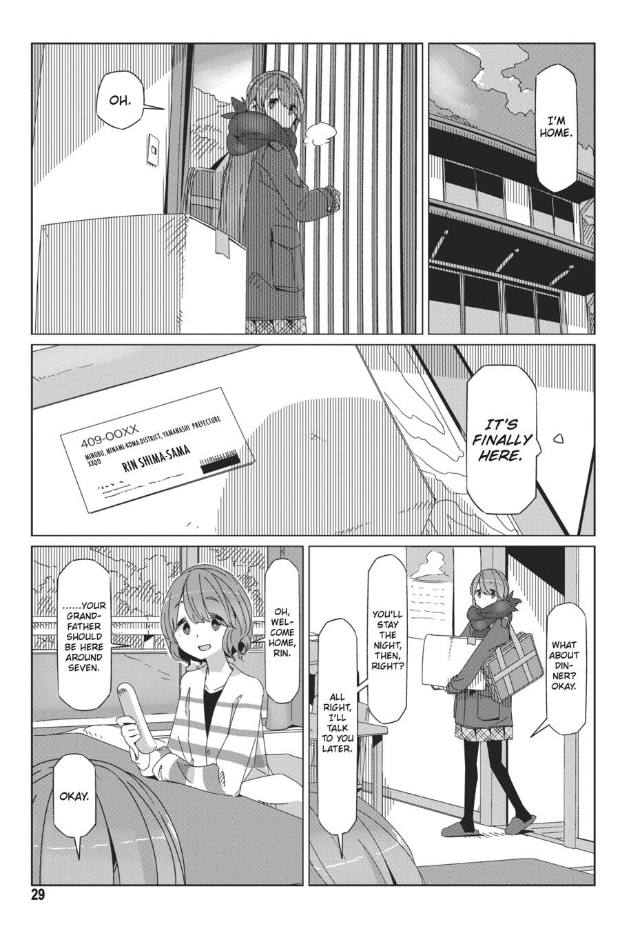 Yurucamp Chapter 42 - Page 1