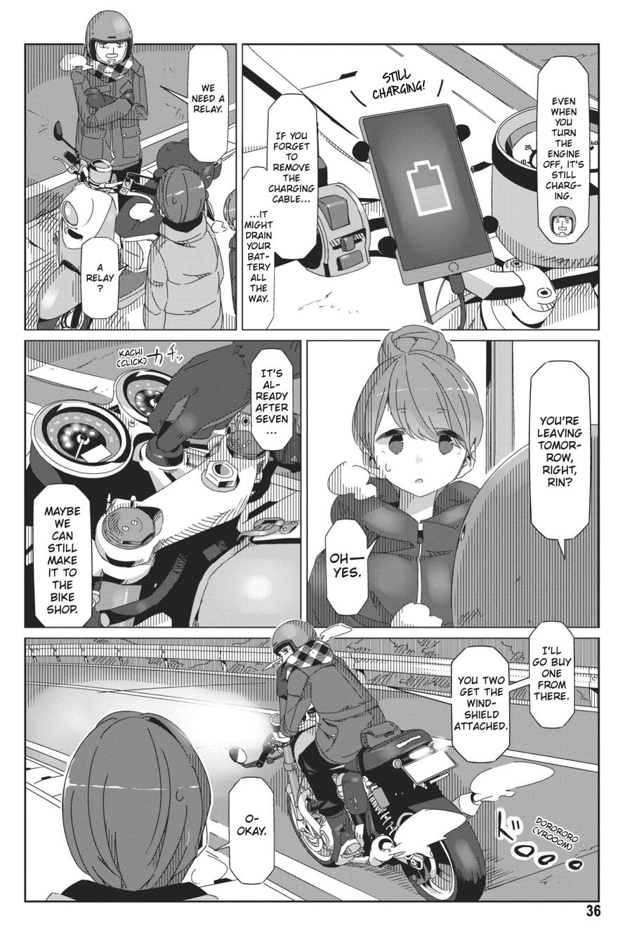 Yurucamp Chapter 42 - Page 8
