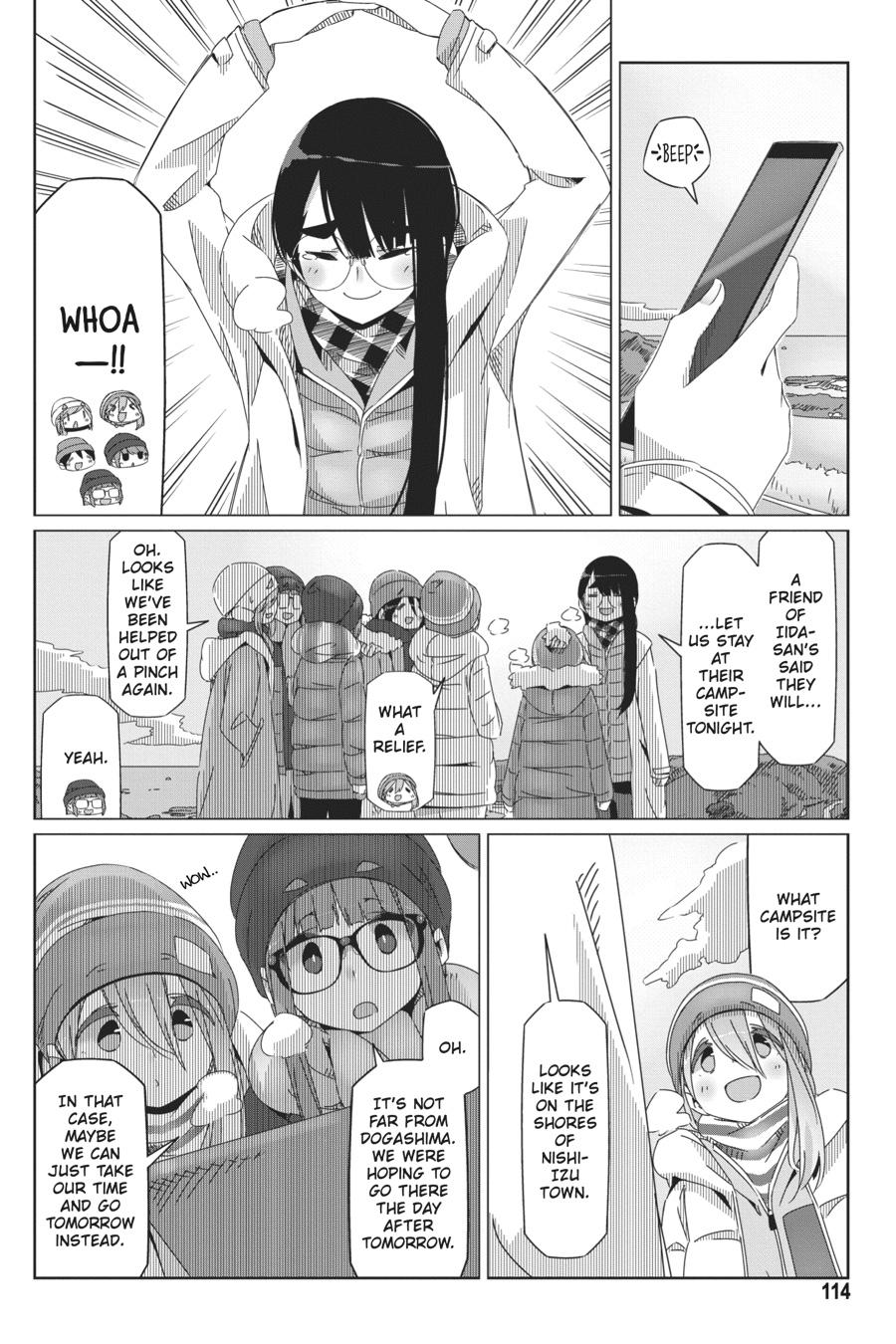 Yurucamp Chapter 45 - Page 8