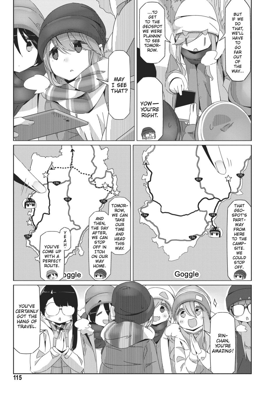 Yurucamp Chapter 45 - Page 9