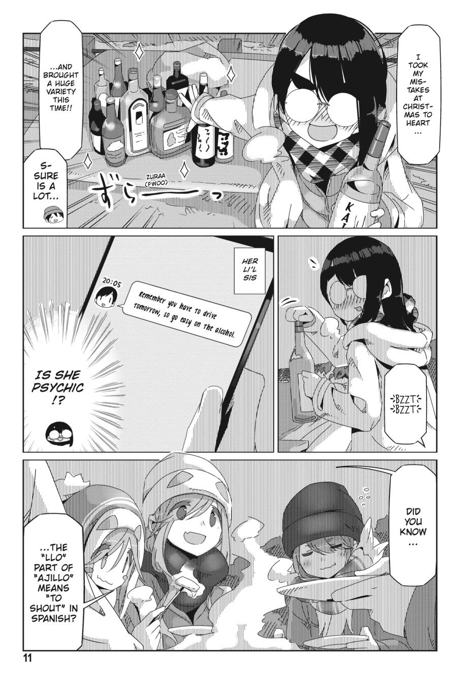 Yurucamp Chapter 47 - Page 12