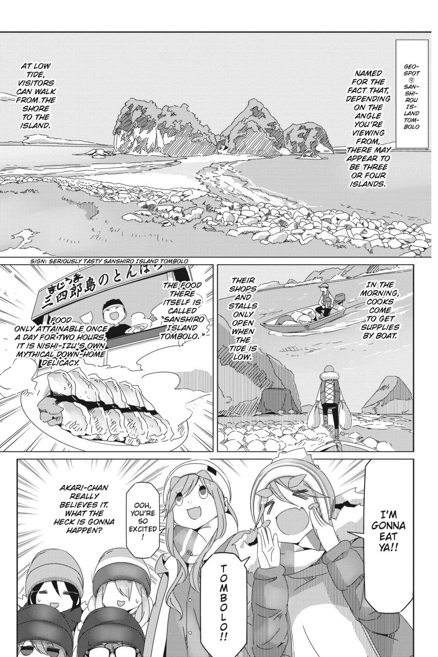Yurucamp Chapter 49 - Page 1